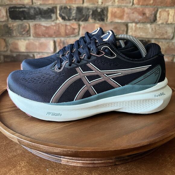 ASICS Gel Kayano 30 Blue Pink Women's 6.5 FF Blast Road Running Shoes Sneakers - Picture 12 of 16